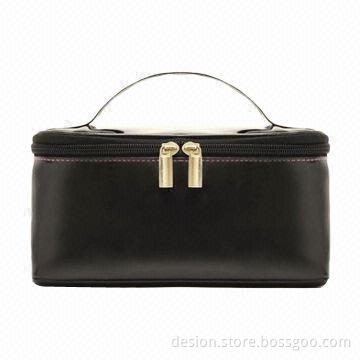 Cosmetic bag with PVC material